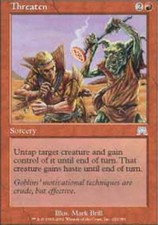 Threaten Onslaught 3x - Near Mint, English MTG Magic