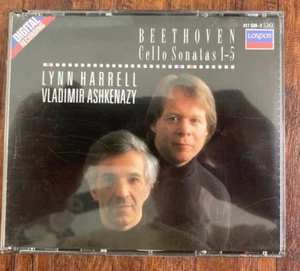2 CD Set - Beethoven: Cello Sonaten Nr. 1-5: Lynn Harrell und London Ashkenazy - Bild 1 von 4