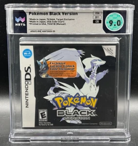 Pokemon Black Version Target Exclusive Lucario Nintendo DS CIB Complete WATA 9.0 - Picture 1 of 2