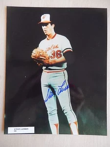 Fotografía autografiada de Steve Luebber de 8" X 10" - Imagen 1 de 2