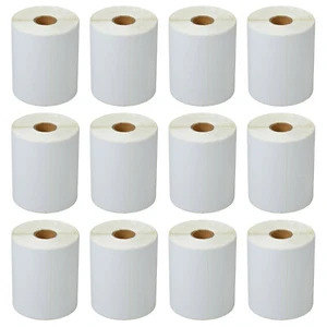 4X6 250 Labels Direct Thermal for Zebra LP 2824 LP 2844 GX420T Eltron ZP450 - Picture 1 of 30