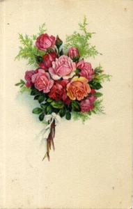 Latvia 1932 Greetings Postcard w/Madona 'D' Cancel - Picture 1 of 2