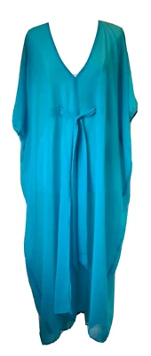 L'Agent Provocateur Vestido de Playa HOLLY Cubrir Azul Vacaciones Talla Única UK 12-24 Foto 1 de 4