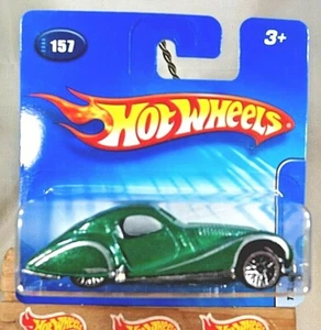 2005 Hot Wheels Mainline #157 TALBOT LAGO Green w/Chrome Lace Spokes Short Card - Picture 1 of 5