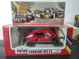 Polistil CE111 Fórmula Uno Ferrari 312 T3 #12 G Villaneuve escala 1:41 como nuevo en caja - Imagen 1 de 13