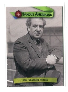 Autógrafos históricos HA 2021 Famous Americans Green #198 Channing Pollock - Imagen 1 de 1