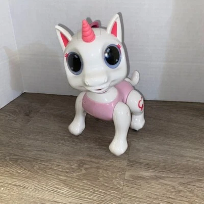 Robo Pets Unicorn Smart Bot RC Control Pet Music Dance No Treats NO REMOTE - Image 1 of 4