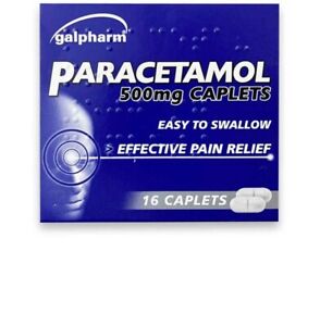 Pain Relief 500mg CAPLETS Headache| MAX 2 PER CUSTOMER 32
