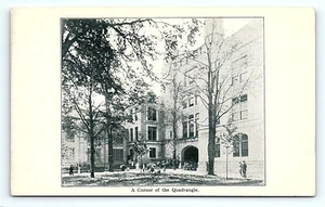 Private Mailing Card A Corner Of The Quadrangle Vintage - Picture 1 of 3