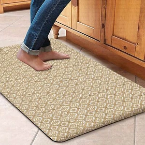 Anti Fatigue Cushioned Cotton Handwoven Doormat/Bathroom/ Kitchen Mat 18"x30" - Picture 1 of 25