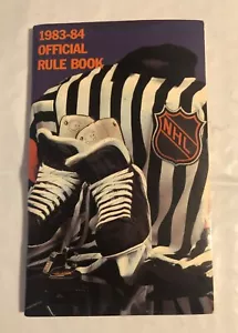 Vintage 1983-84 Official NHL Rule Book - Bild 1 von 3
