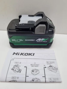 Hikoki 18v 36v Multivolt Battery - New Model + Genuine - Picture 1 of 6