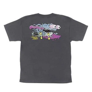 CAMISETA JUVENIL SANTA CRUZ MEEK SLASHER RAYADA - Imagen 1 de 12