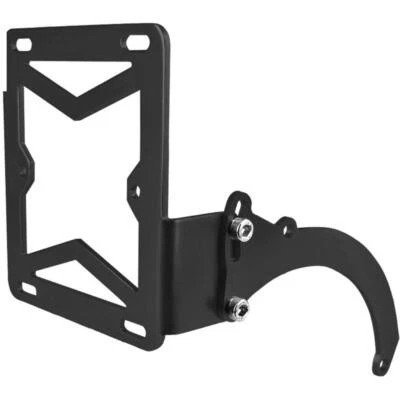 PORTATARGA LATERALE NERO OPACO per Peugeot 50 SPEEDFIGHT 2 2000-2008 - Immagine 1 di 2