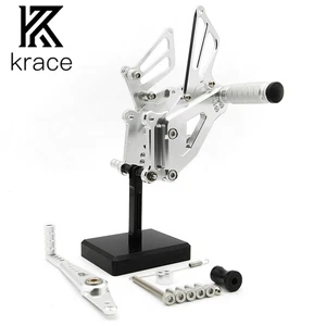 For BMW S1000RR 2015-2020 Rearset Footpegs GP Pedals Shift Motorcycle Foot Pegs - Picture 1 of 11
