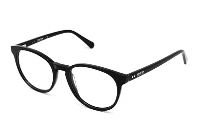 Marco de gafas de plástico redondo negro Kenneth Cole Reaction KC0816 001 52-19-140 Foto 1 de 4