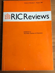 RIC REVIEWS published by The Royal Institute of Chemistry - August 1969 - Picture 1 of 6