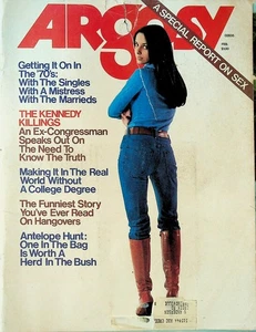 Argosy Magazine February 1976 JFK RFK Assassinations Kennedy - Picture 1 of 2