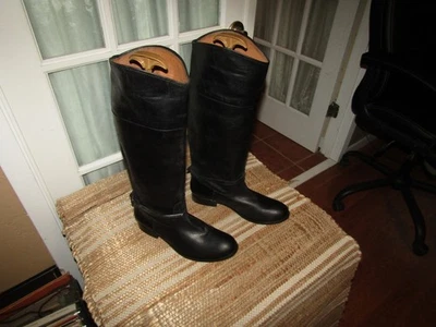 BOTAS DE MONTAR FRYE 3470644 MELISSA CUERO NEGRO MUJER 9 B Pul On Foto 1 de 4