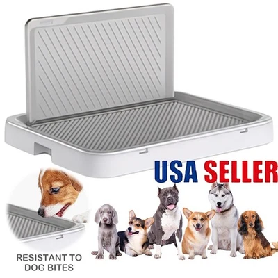 Soporte para orina de entrenamiento anti-salpicaduras mascota perro inodoro para cachorro y perro de tamaño pequeño Foto 1 de 4