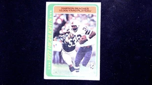 Topps #4 1978 O.J. Simpson - Imagen 1 de 2