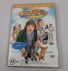 Dude, Where Is My Car? PAL Movie DVD R4 VGC Ashton Kutcher - Picture 1 of 3