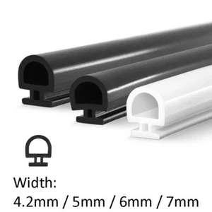 Bubble Gasket Seal for UPVC Doors Windows Rubber Strip Draught Repair 1 Metre - Picture 1 of 23