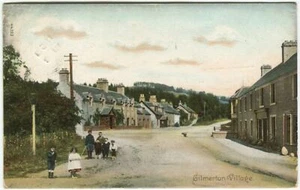 GILMERTON VILLAGE - Perthshire Postcard Frith - Picture 1 of 2