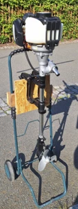 Außenbordmotor 4 Takt, luftgekühlt, 1,36 PS, Außenborder, Bootsmotor, - Bild 1 von 8