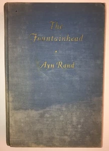THE FOUNTAINHEAD-1ST ED/UNSTATED PRINTING-AYN RAND - Picture 1 of 7