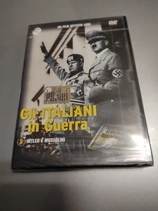 DVD  GLI ITALIANI IN GUERRA - HITLER E MUSSOLINI - Picture 1 of 2