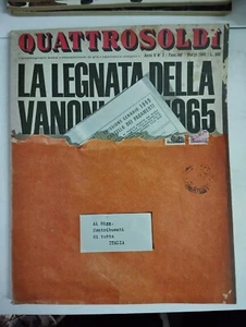 1965 03 Quattrosoldi March 1965 Year V N.3 (48) to The Sigg. Contribuenti Of All - Picture 1 of 2