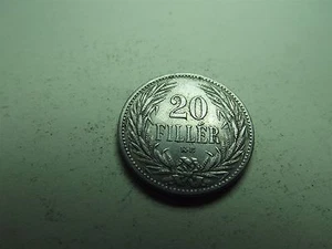 Ungarn 20 Füller 1894 KB schöne Erhaltung (6970) - Bild 1 von 4