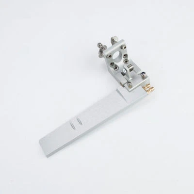 Timón de brazo corto de aluminio de 32 mm * 160 mm/con pastillas de agua dobles para barco RC #8 Foto 1 de 4