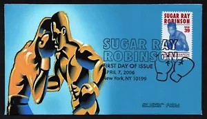 USA, SCOTT # 4020, HERITAGE FDC COVER - WORLD CHAMPION BOXER SUGAR RAY ROBINSON - Picture 1 of 1