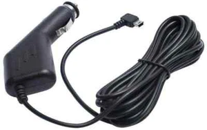 Right Angle Car Vehicle Power Charger Adapter For TomTom Garmin Navman Sat Nav - Picture 1 of 7