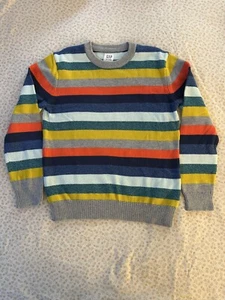 GAP KIDS CREWNECK LONG SLEEVE SWEATER sz L 100% COTTON MULTICOLOR - Picture 1 of 7