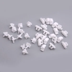 30x Car Side Door Moulding Clip For Mercedes Sacco 190 W201 W124 A124 S124 - Picture 1 of 12