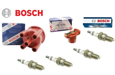 Rotor de tapa de distribuidor Bosch y bujías para VW Beetle Bug Ghia Thing Foto 1 de 4