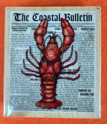 Sello de goma Inkadinkado #60-00981 3,5" x 4" montado en madera Foto 1 de 3