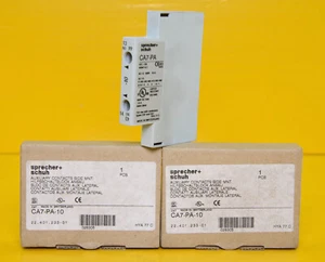 Sprecher + Schuh CA7-PA-10 Auxiliary Contact Block 1NO - CA7PA10 (Pack of 2) - Picture 1 of 5