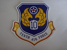 USAF 10th Dixième Air Force Décalque Autocollant