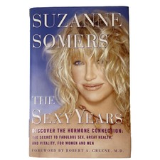 Suzanne Somers The Sexy Years First Ed. Signed Autograph Book To Katie Couric