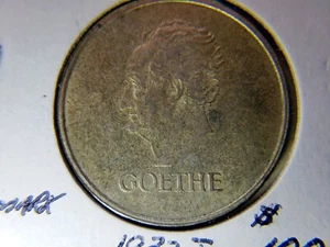 1932 J Hamburg Germany 3 Mark Silver Goethe Centennial Nice About Unc. Coin! - Picture 1 of 3