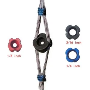1/4" 1/8" 3/16" Hole Size Aluminium Peep Sight Archery Compound Bow - Picture 1 of 9
