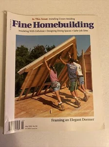 Fine Homebuilding May 2000 Insulating with Cellulose & Designing Dining Spaces - Picture 1 of 4