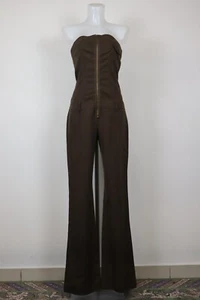 PATRIZIA PEPE COMPLETO DONNA PANTALONE Tg. 44 SALOPETTE ONE PIECE VINTAGE LANA - Photo 1/13
