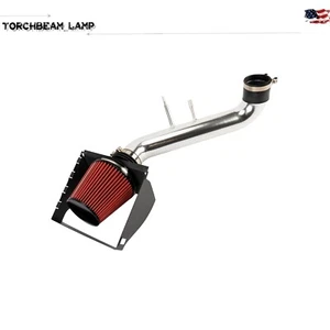 Cold Air Intake System w/ Heat Shield + Red Filter For 2015-2020 Ford F-150 - Picture 1 of 13