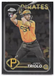 2024 Topps Chrome Rookie Jared Trilo - Picture 1 of 2