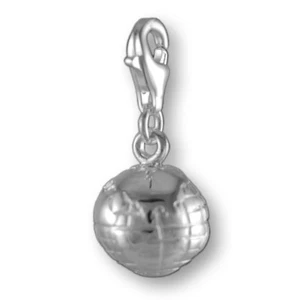 MELINA Charm Anhänger Globus Silber 925 - Bild 1 von 1